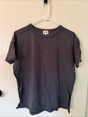 BKE Dark Gray Crew Neck Short Sleeve Tee
